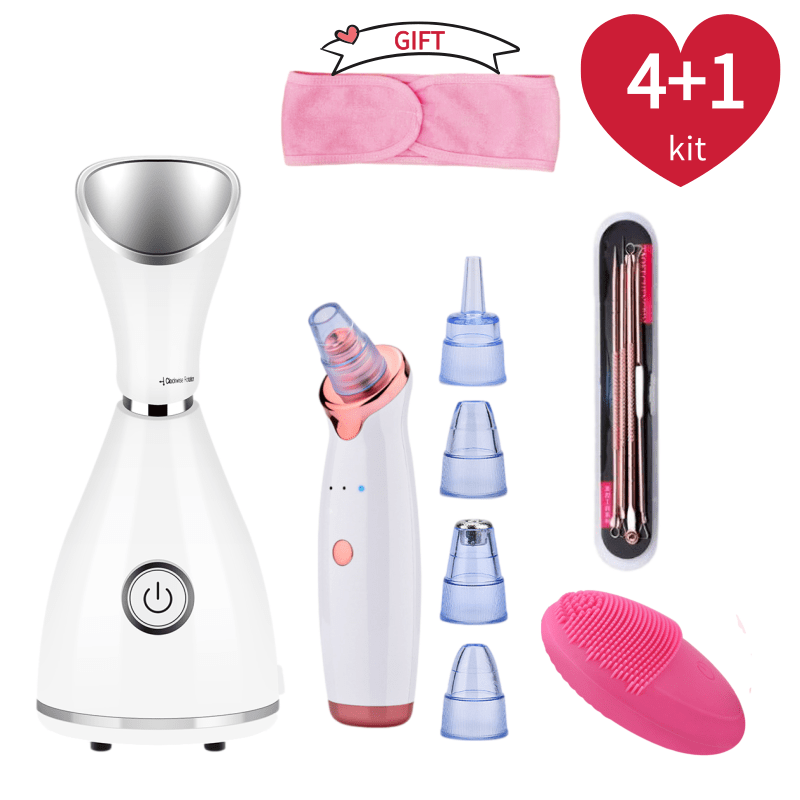 Face Steamer - Нано-ионный вапорайзер для лица, горячий отпариватель