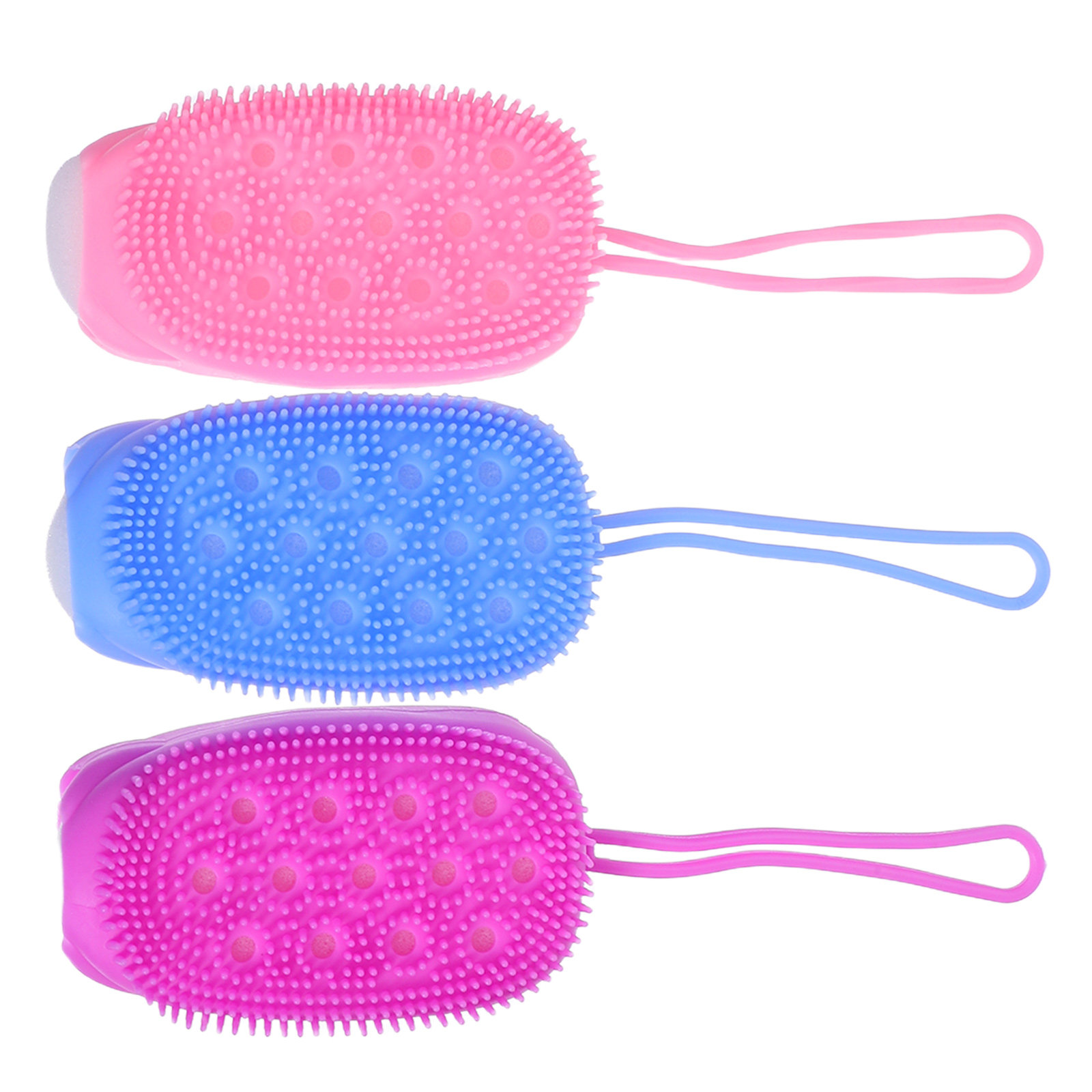 Body Brush - 3 шт. силиконовых скрабов для тела