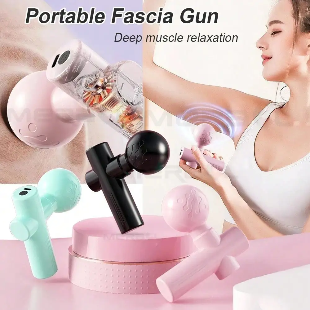 Портативный массажный пистолет – обзор и цена Massage Gun