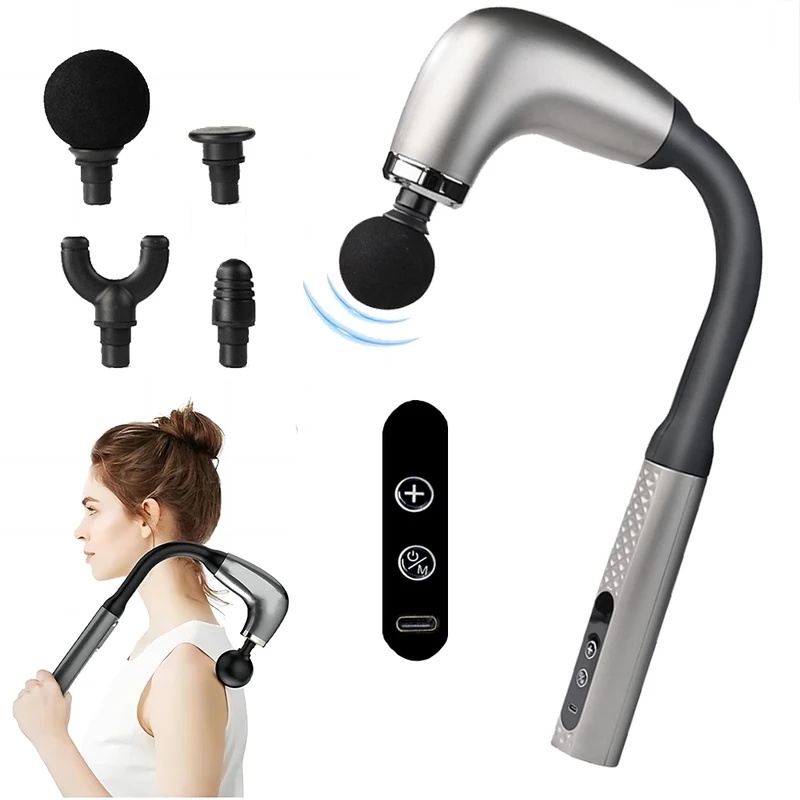 Умный электрический массажный  – обзор и цена Massage Gun