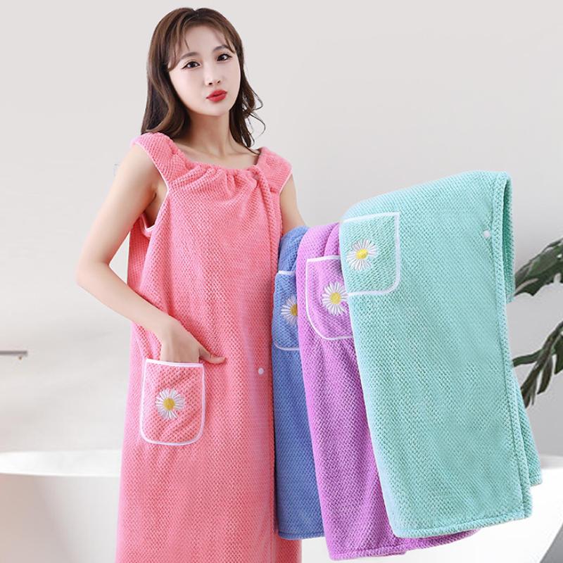 [1 шт. Мягкое полотенце-платье – обзор и цена Spa Towel