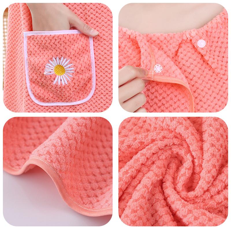 [1 шт. Мягкое полотенце-платье – обзор и цена Spa Towel